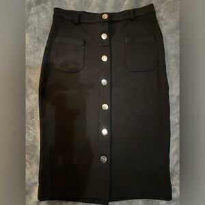 ELLE Pencil Skirt / BLACK / SZ: S